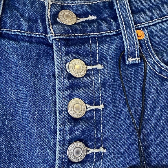 NWT Levi’s High Rise Wedgie Fit Straight Jeans - Picture 7 of 14